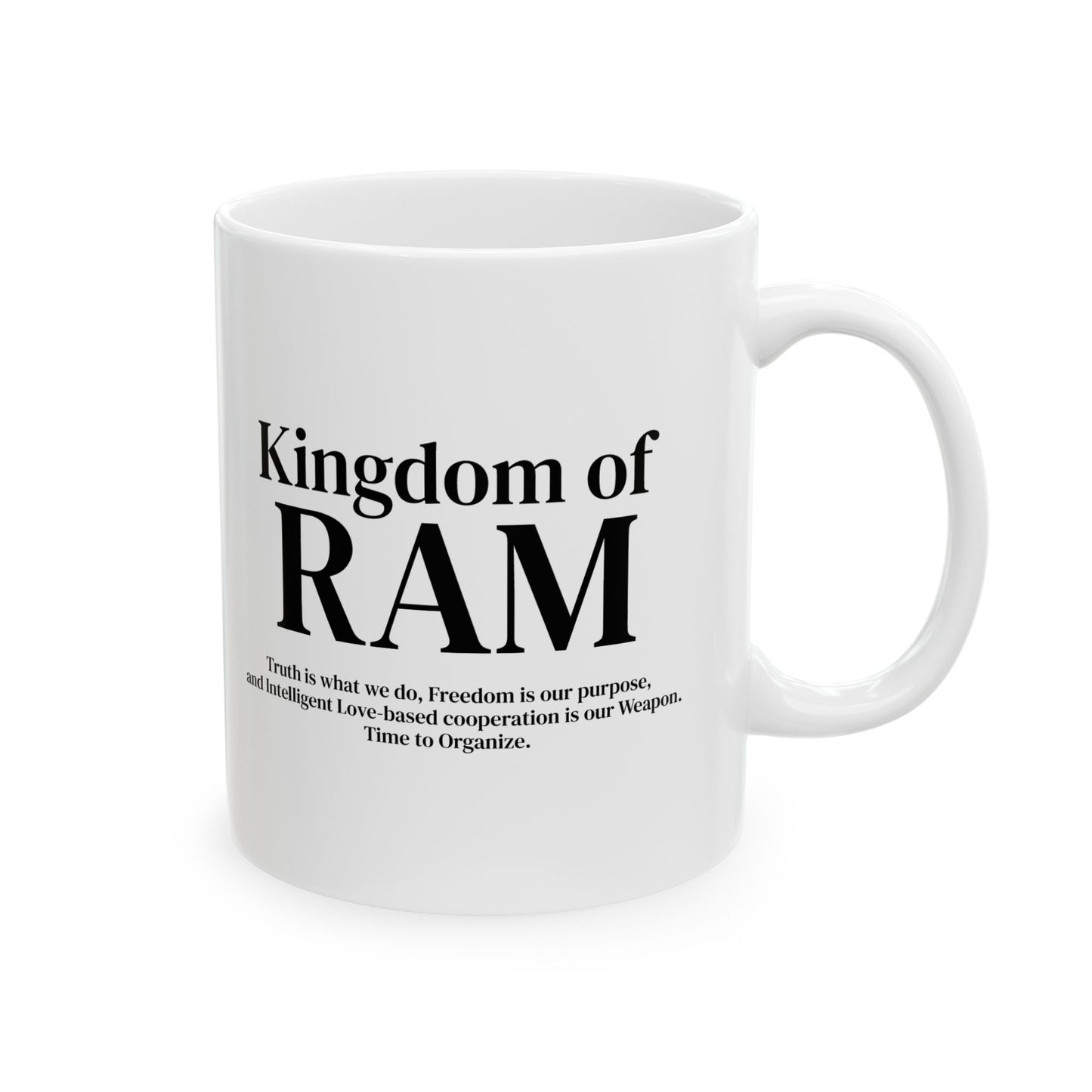 Kingdom of RAM Pranayama - 11oz Ceramic Mug
