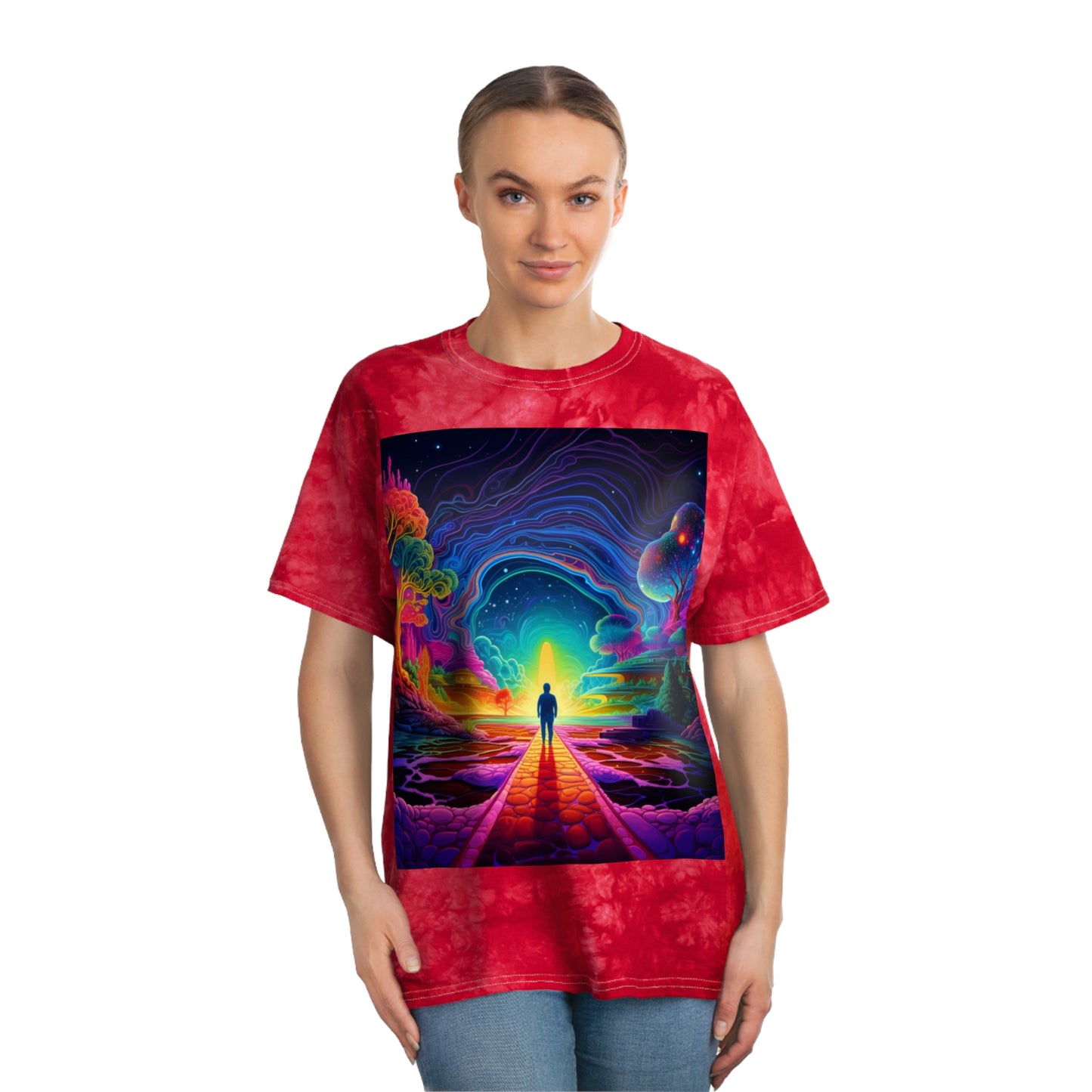 Tie-Dye Tee, Crystal