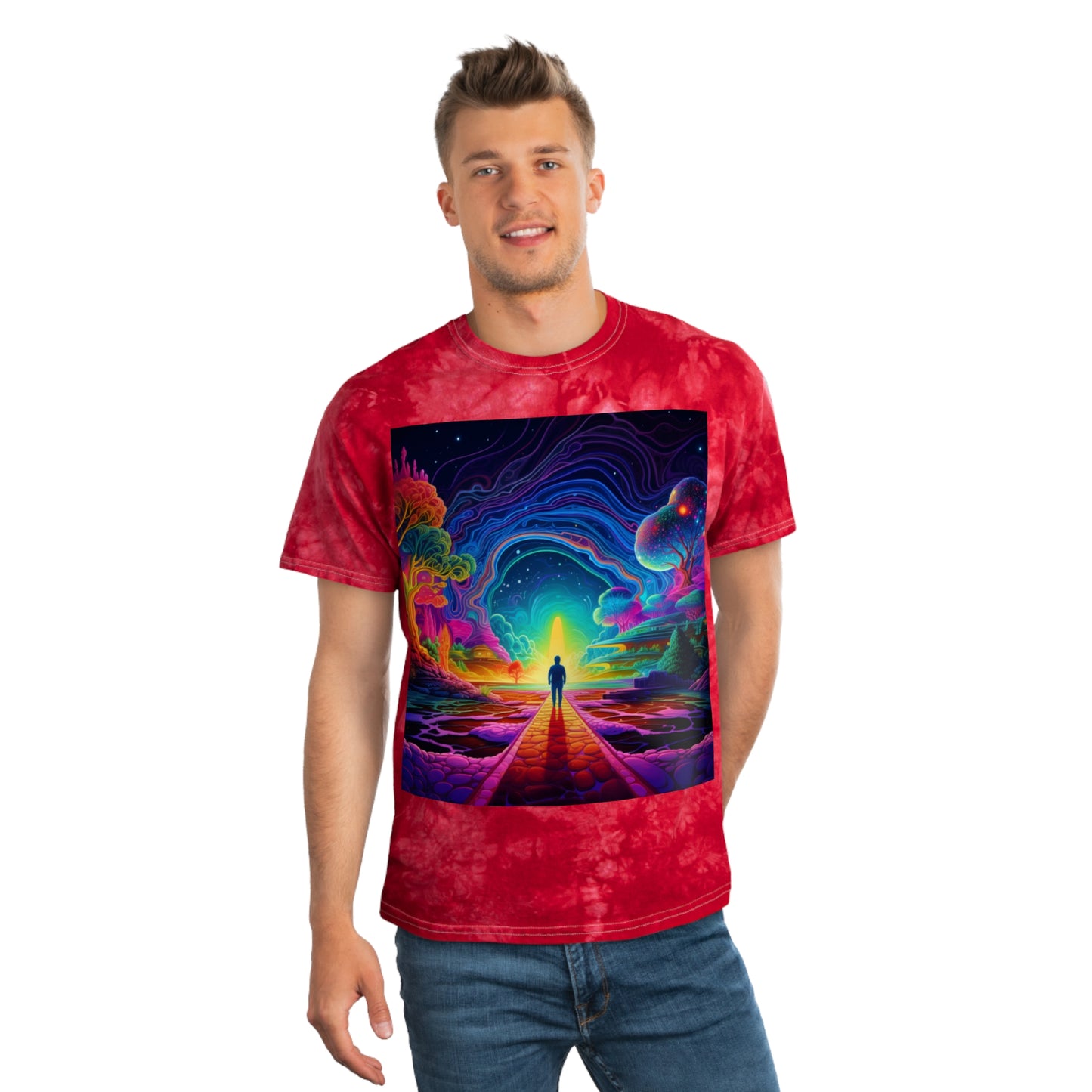 Tie-Dye Tee, Crystal