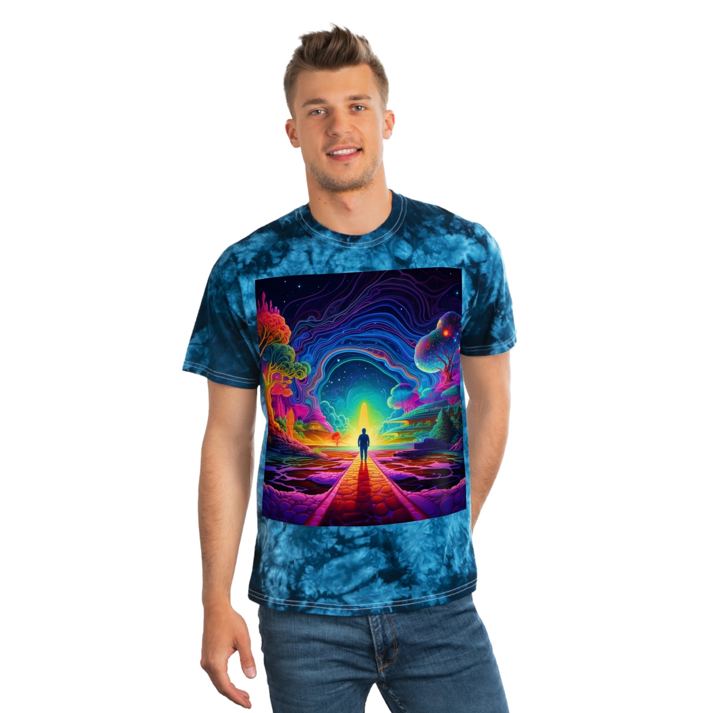 Tie-Dye Tee, Crystal