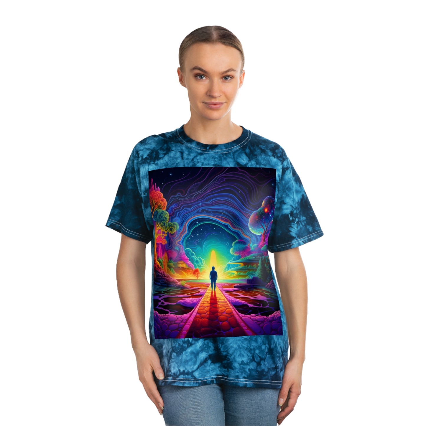 Tie-Dye Tee, Crystal